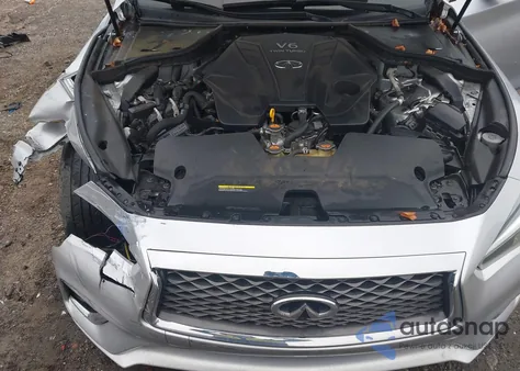 2020 Infiniti Q50 Luxe z USA, uszkodzony, nr VIN JN1EV7APXLM208463